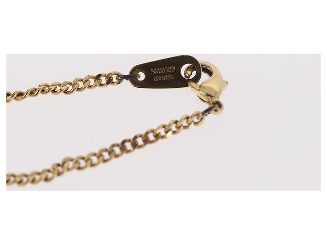 Collana LOUIS VUITTON LV Upside Down in metallo Gold M62682 LV Auth 185785M - vista 12