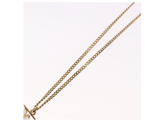 Collana LOUIS VUITTON LV Upside Down in metallo Gold M62682 LV Auth 185785M - vista 13