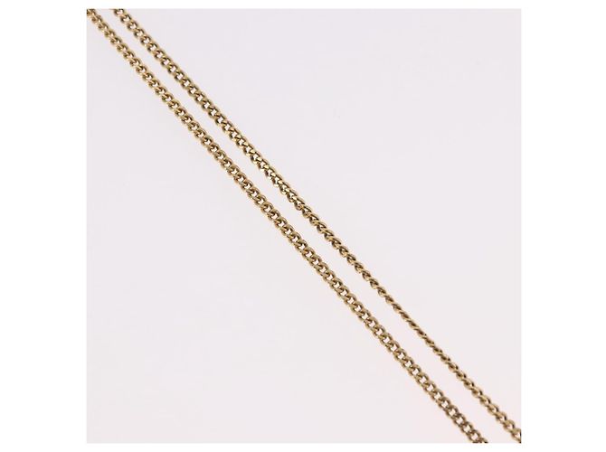 Collana LOUIS VUITTON LV Upside Down in metallo Gold M62682 LV Auth 185785M - vista 5