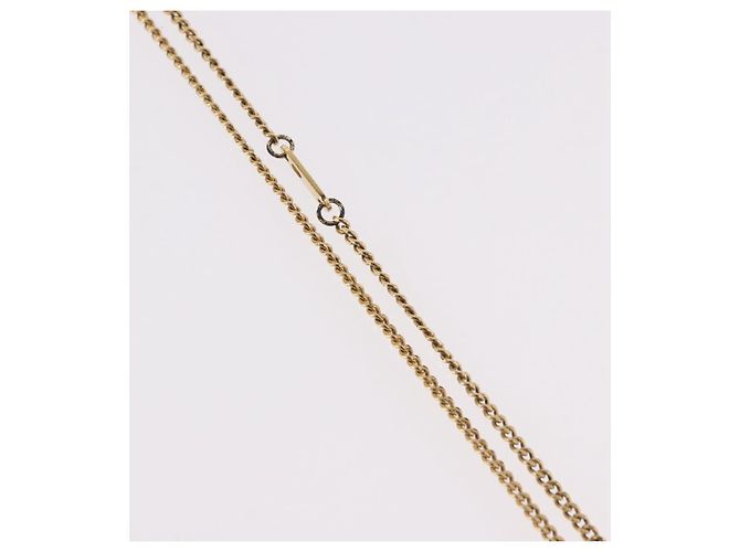 Collana LOUIS VUITTON LV Upside Down in metallo Gold M62682 LV Auth 185785M - vista 6