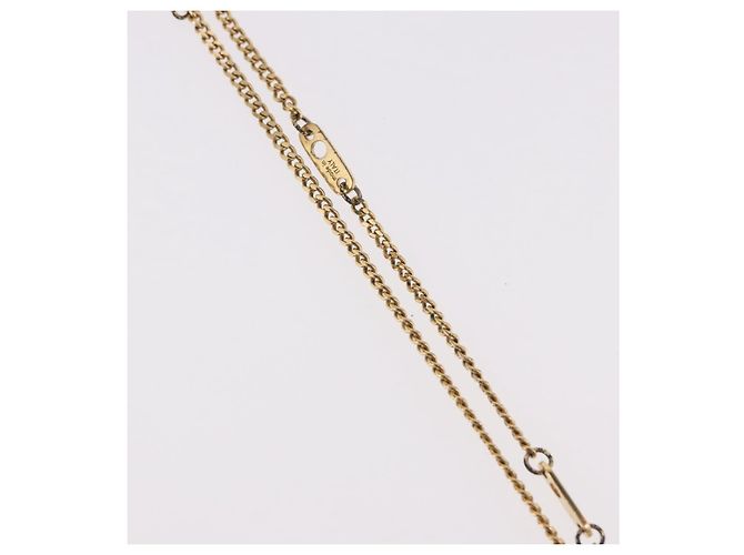 Collana LOUIS VUITTON LV Upside Down in metallo Gold M62682 LV Auth 185785M - vista 7