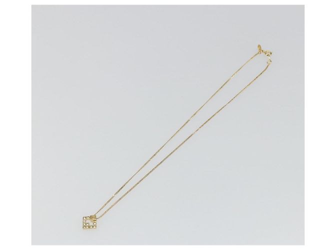 Collana GIVENCHY con strass metallico Gold Auth SW2366 D'oro - vista 2