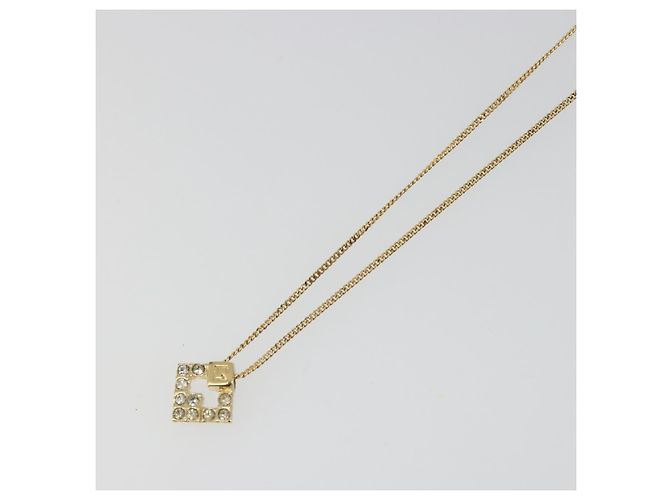 Collana GIVENCHY con strass metallico Gold Auth SW2366 D'oro - vista 4