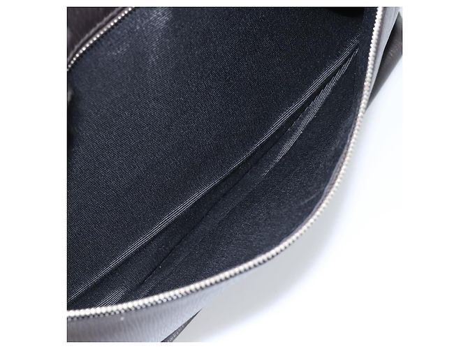 Salvatore Ferragamo Tote Bag Leder Schwarz Silber Auth ka4781 - Ansicht 21