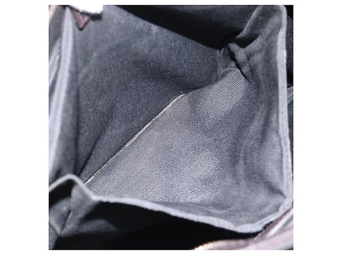 Salvatore Ferragamo Tote Bag Leder Schwarz Silber Auth ka4781 - Ansicht 22