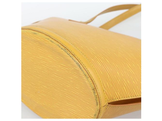 LOUIS VUITTON Epi Saint Jacques Shopping Bag Giallo M52269 LV Auth 185994 - vista 17
