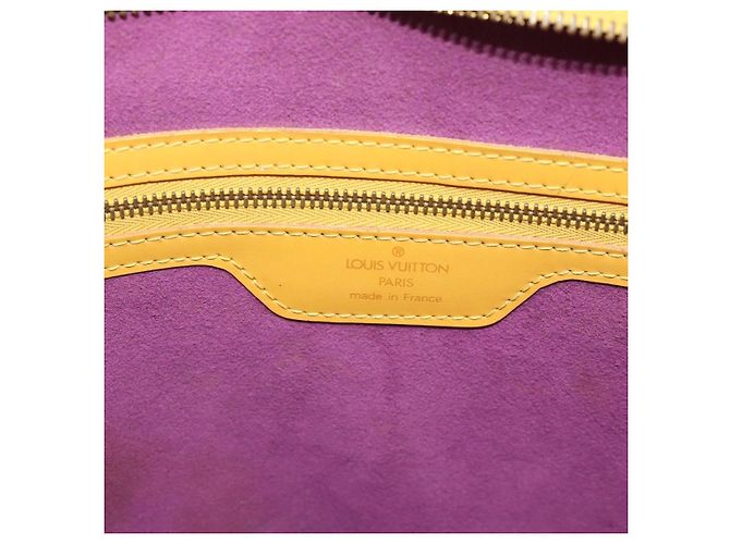 LOUIS VUITTON Epi Saint Jacques Shopping Bag Giallo M52269 LV Auth 185994 - vista 18