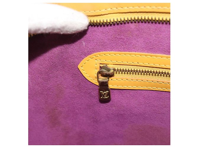 LOUIS VUITTON Epi Saint Jacques Shopping Bag Giallo M52269 LV Auth 185994 - vista 21