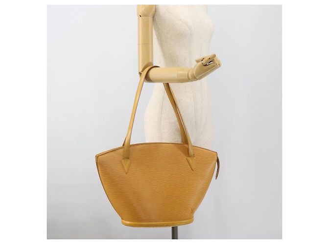 LOUIS VUITTON Epi Saint Jacques Shopping Bag Giallo M52269 LV Auth 185994 - vista 23