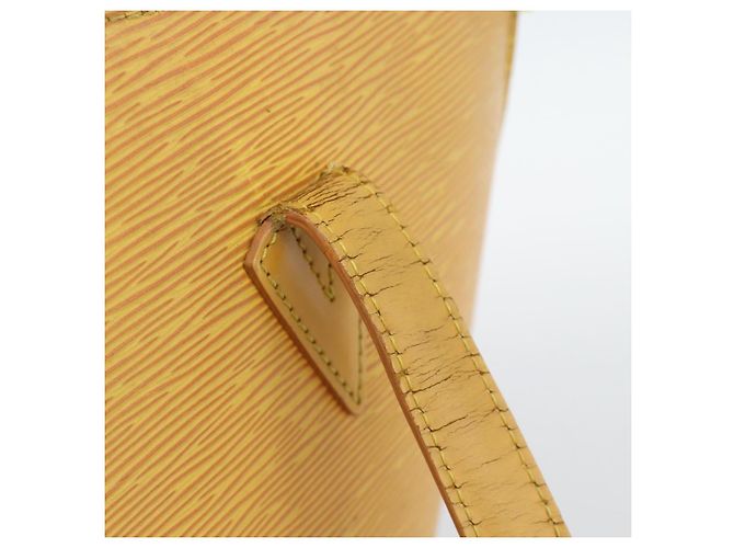 LOUIS VUITTON Epi Saint Jacques Shopping Bag Giallo M52269 LV Auth 185994 - vista 7