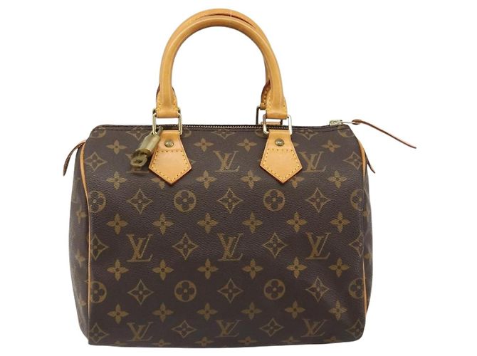 LOUIS VUITTON Borsa Monogram Speedy 25 M41528 LV Auth 187107SAM Monogramma - vista 13