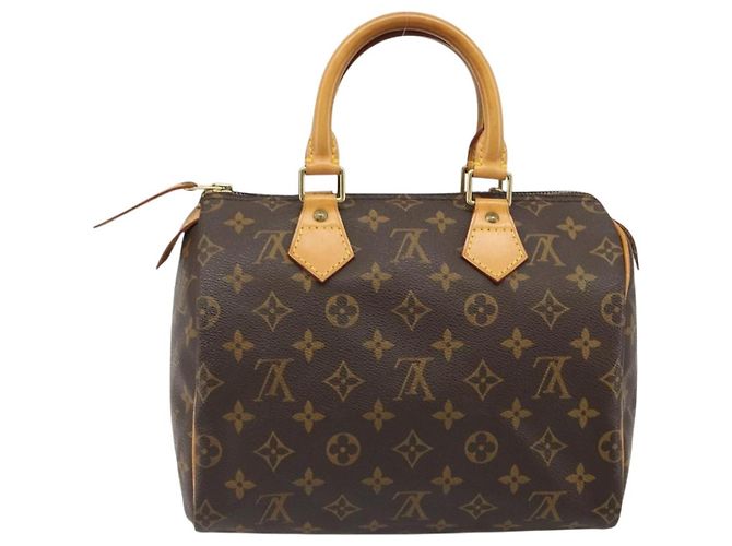 LOUIS VUITTON Borsa Monogram Speedy 25 M41528 LV Auth 187107SAM Monogramma - vista 2