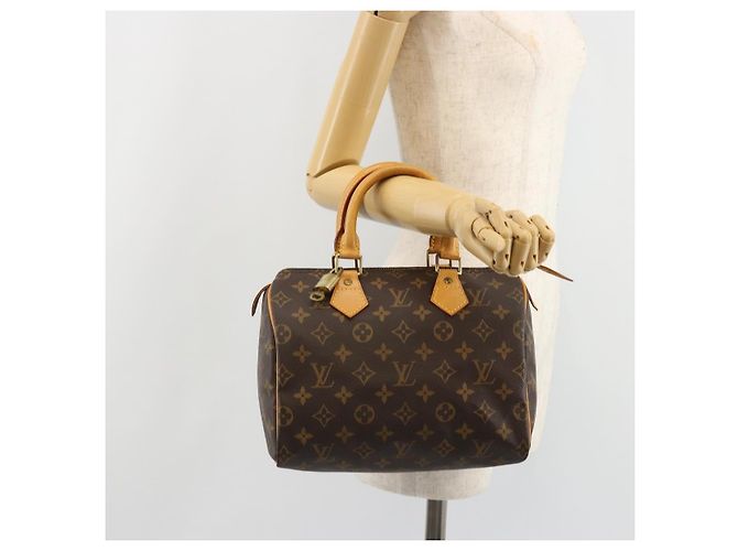 LOUIS VUITTON Borsa Monogram Speedy 25 M41528 LV Auth 187107SAM Monogramma - vista 24