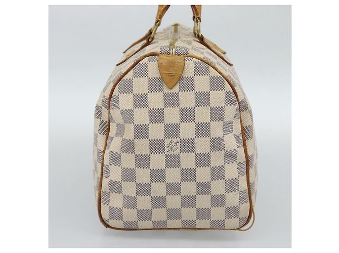 LOUIS VUITTON Borsa Damier Azur Speedy 30 N41533 LV Auth 187525 - vista 3