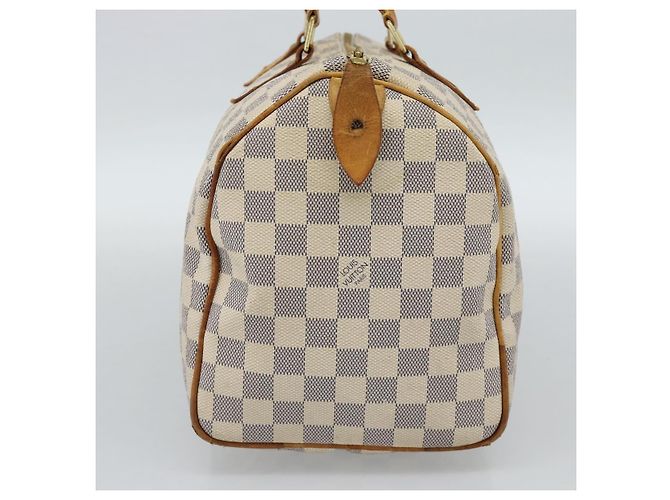 LOUIS VUITTON Borsa Damier Azur Speedy 30 N41533 LV Auth 187525 - vista 4
