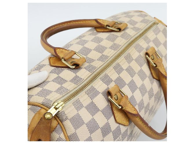 LOUIS VUITTON Borsa Damier Azur Speedy 30 N41533 LV Auth 187525 - vista 6