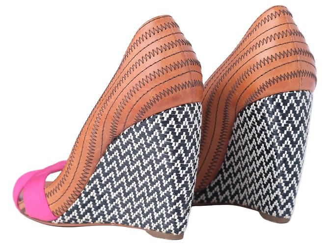 Autre Marque Sandali con zeppa Rupert Sanderson Multicolore - vista 3