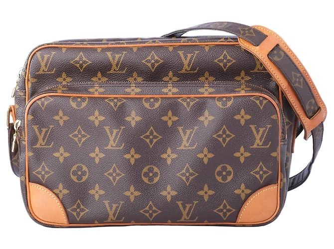 Borsa Nile GM in tela Monogram Louis Vuitton Marrone - vista 2
