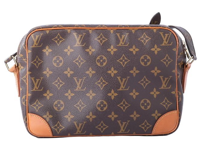 Borsa Nile GM in tela Monogram Louis Vuitton Marrone - vista 4