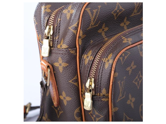 Borsa Nile GM in tela Monogram Louis Vuitton Marrone - vista 8