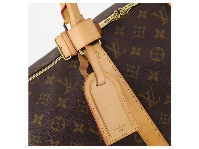 LOUIS VUITTON Borsa Boston Monogram Keepall 50 M41426 LV Auth 183612SAV Monogramma - vista 19