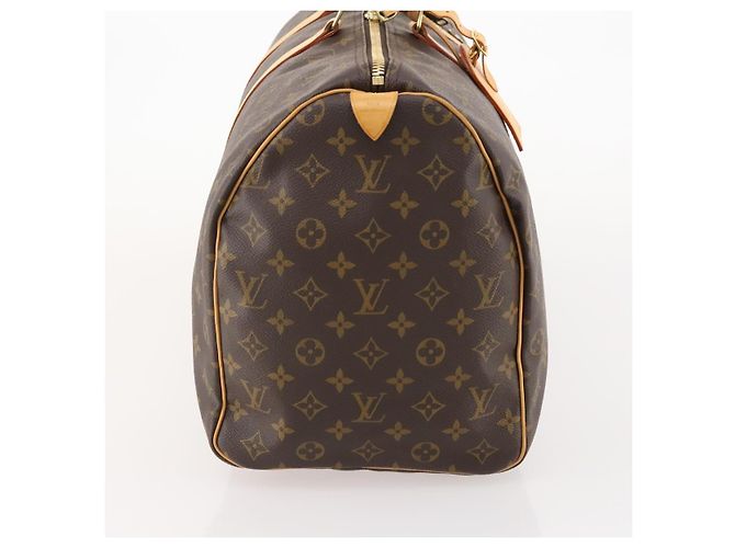 LOUIS VUITTON Borsa Boston Monogram Keepall 50 M41426 LV Auth 183612SAV Monogramma - vista 4