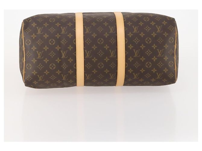 LOUIS VUITTON Borsa Boston Monogram Keepall 50 M41426 LV Auth 183612SAV Monogramma - vista 5