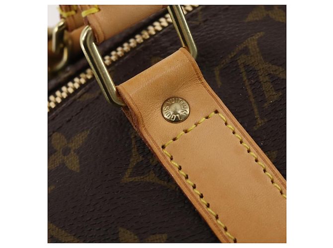 LOUIS VUITTON Borsa Boston Monogram Keepall 50 M41426 LV Auth 183612SAV Monogramma - vista 9