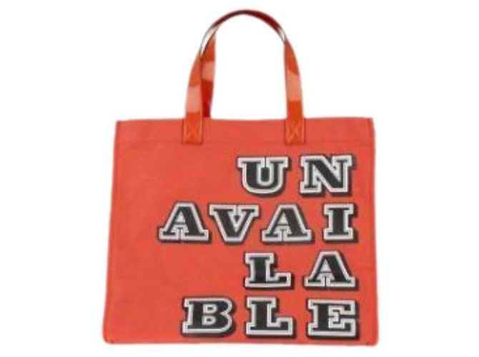 Anya Hindmarch "Available" Shopper Rot - Ansicht 4