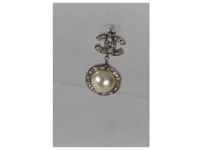 Gabrielle Orecchini Chanel 2018 Faux Pearl & Strass CC - vista 4