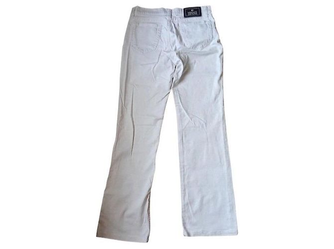 Vaqueros bootcut blancos Versace Jeans Couture - vista 5