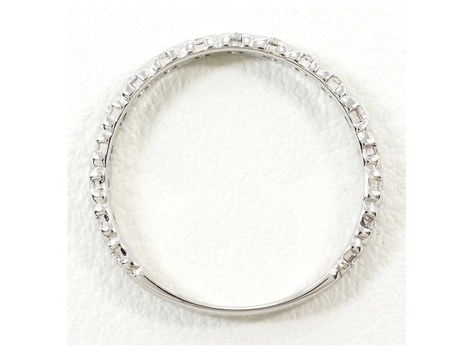 Autre Marque PT900 Platinring mit Diamant - Ansicht 2