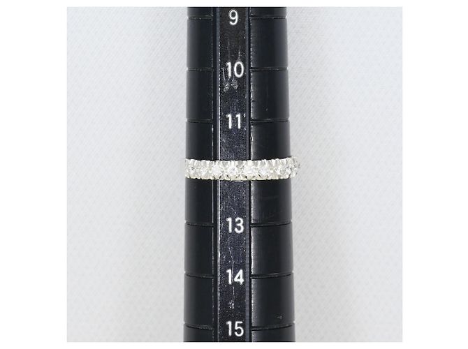 Autre Marque PT900 Platinring mit Diamant - Ansicht 7