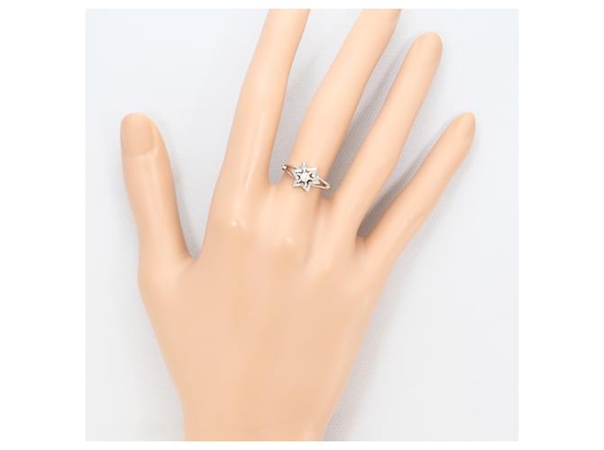 Autre Marque Platinring mit Diamant - Ansicht 6