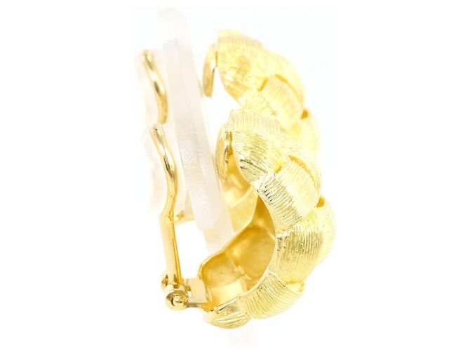 Autre Marque Orecchini a cerchio in oro giallo 18K D'oro - vista 2