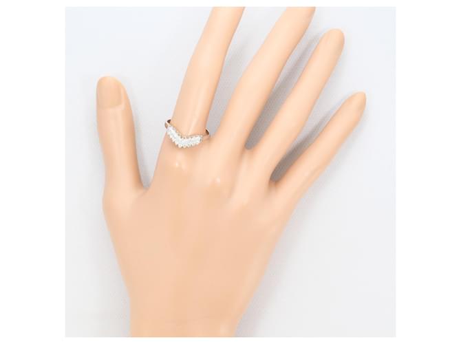 Autre Marque Platinring mit Diamant - Ansicht 6