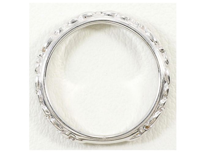 Autre Marque 18K Weißgold-Ring mit Diamant Golden - Ansicht 3