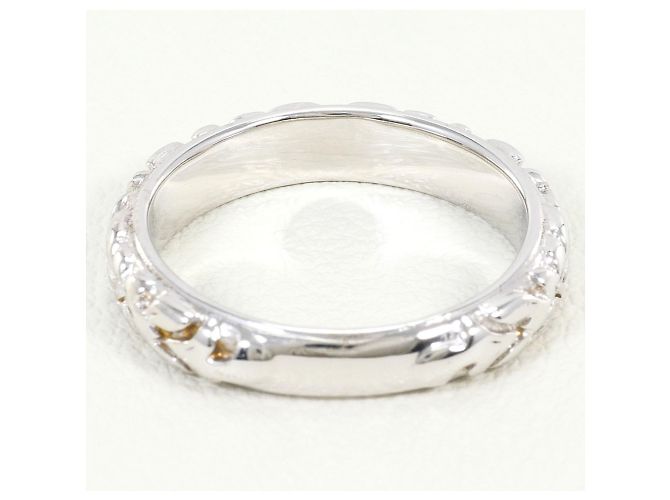 Autre Marque 18K Weißgold-Ring mit Diamant Golden - Ansicht 4