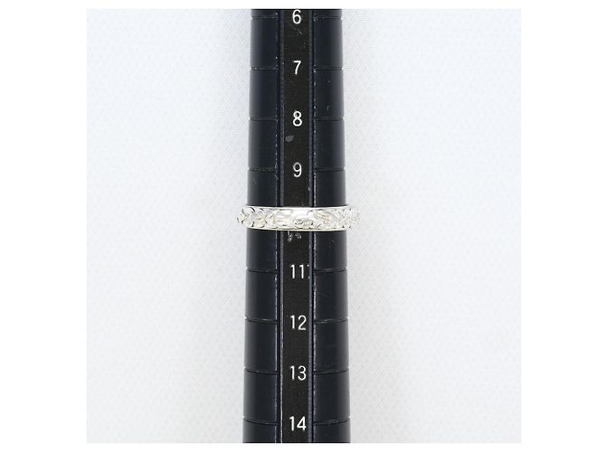 Autre Marque 18K Weißgold-Ring mit Diamant Golden - Ansicht 7