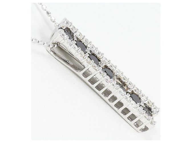 Autre Marque Collana in oro bianco 18K e diamanti Nero D'oro - vista 2