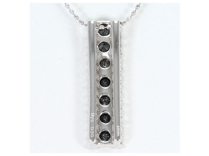 Autre Marque Collana in oro bianco 18K e diamanti Nero D'oro - vista 3