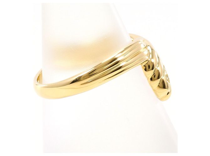 Autre Marque 18K Gelbgold Diamantring Golden - Ansicht 3