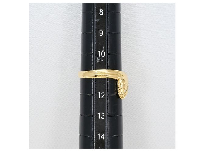 Autre Marque 18K Gelbgold Diamantring Golden - Ansicht 8