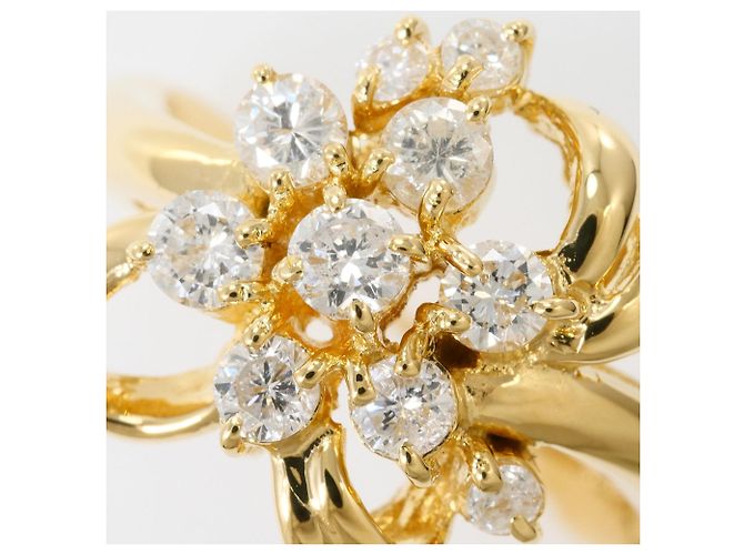 Autre Marque 18K Gelbgold Diamantring Golden - Ansicht 2
