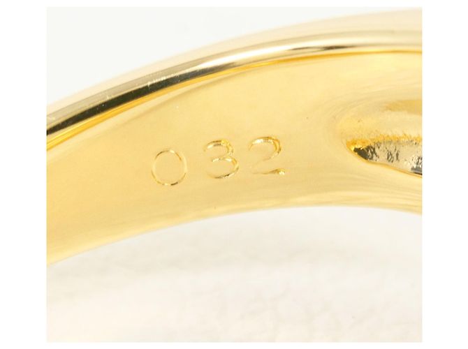 Autre Marque 18K Gelbgold-Ring mit Diamant Golden - Ansicht 6