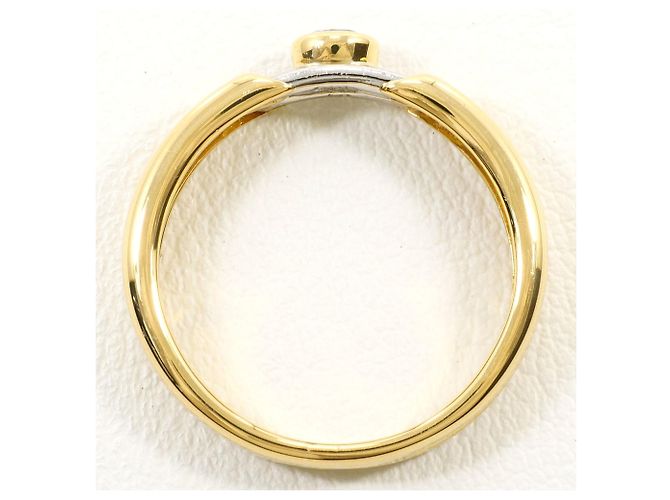 Autre Marque Ring in Platin und Gelbgold Golden - Ansicht 3