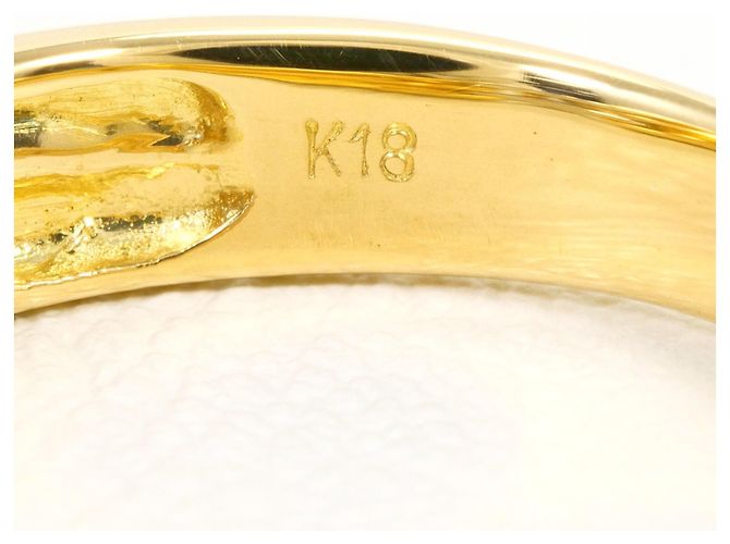 Autre Marque Ring in Platin und Gelbgold Golden - Ansicht 5
