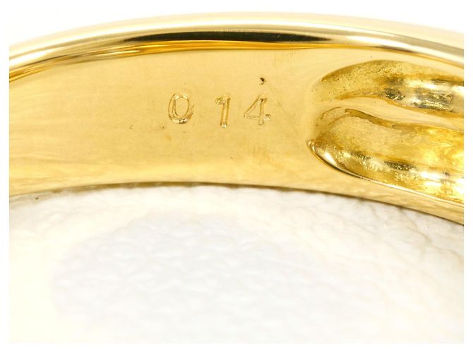 Autre Marque Ring in Platin und Gelbgold Golden - Ansicht 6