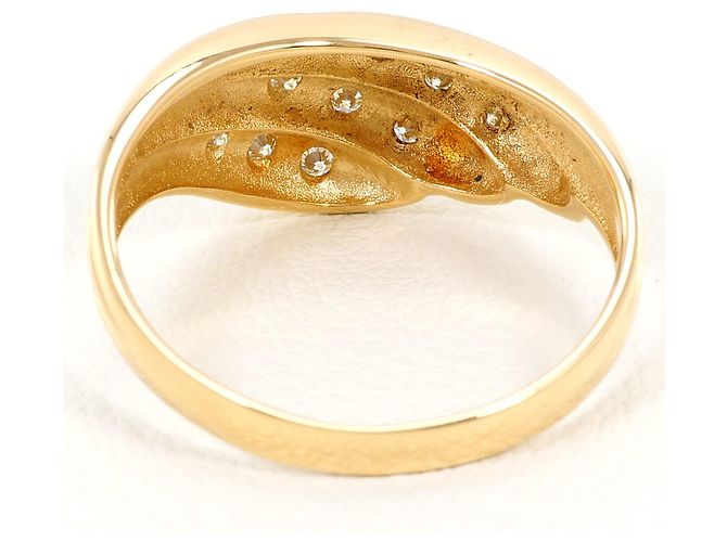 Autre Marque 18K Gelbgold Diamantring Golden - Ansicht 4