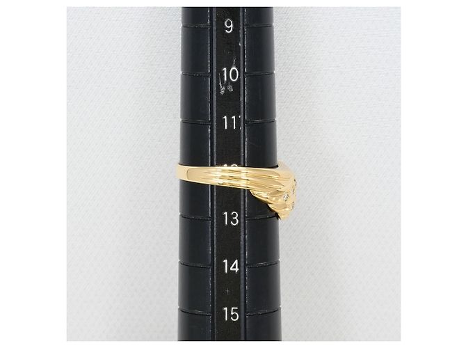 Autre Marque 18K Gelbgold Diamantring Golden - Ansicht 7